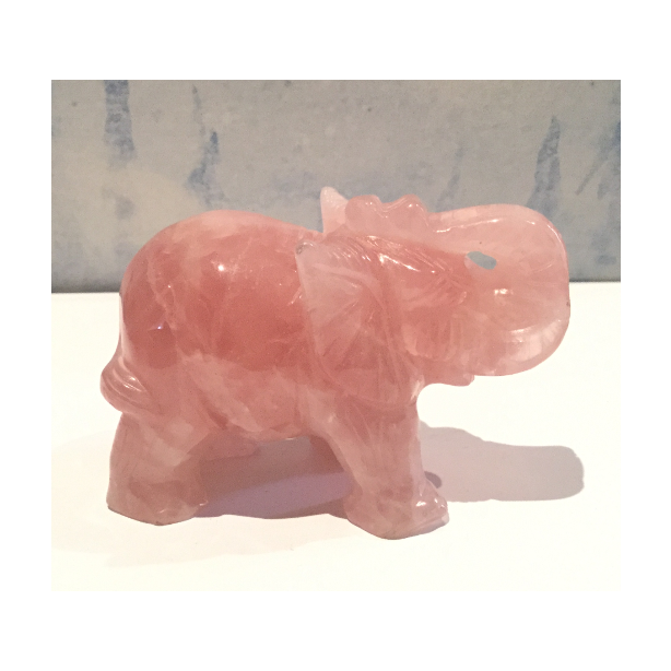 Rose Quartz Elephant  YD33A