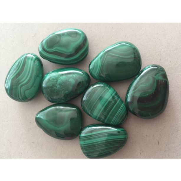 Malachite Large Tumble Pendant PC52