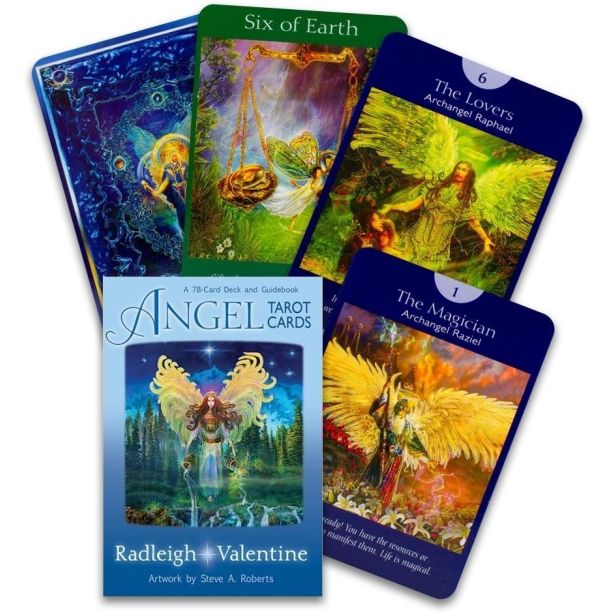 Angel Tarot Cards: A 78-Card Deck and Guidebook
