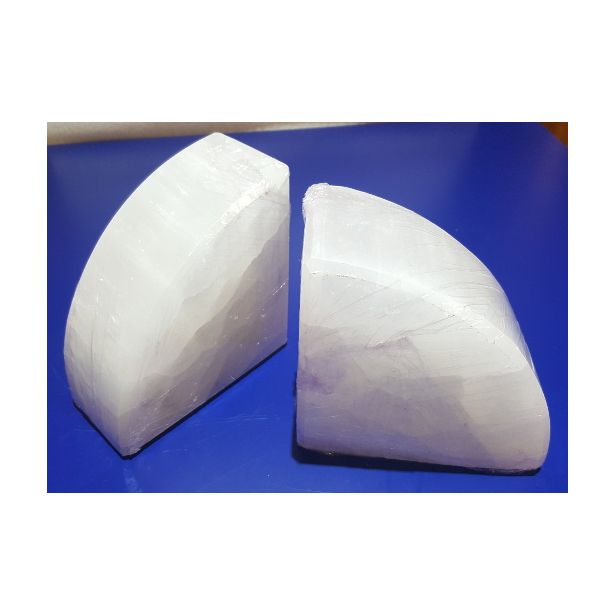Selenite Book End KK329