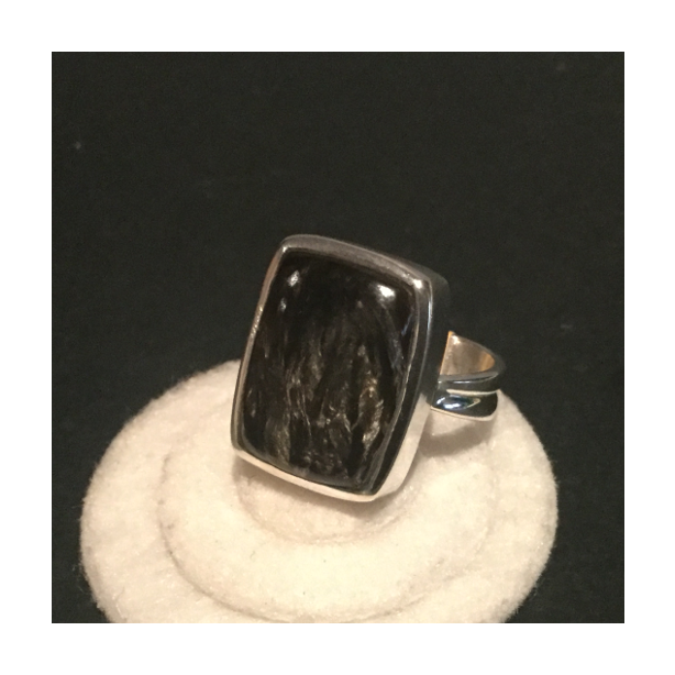 Black Seraphinite Ring SJ10