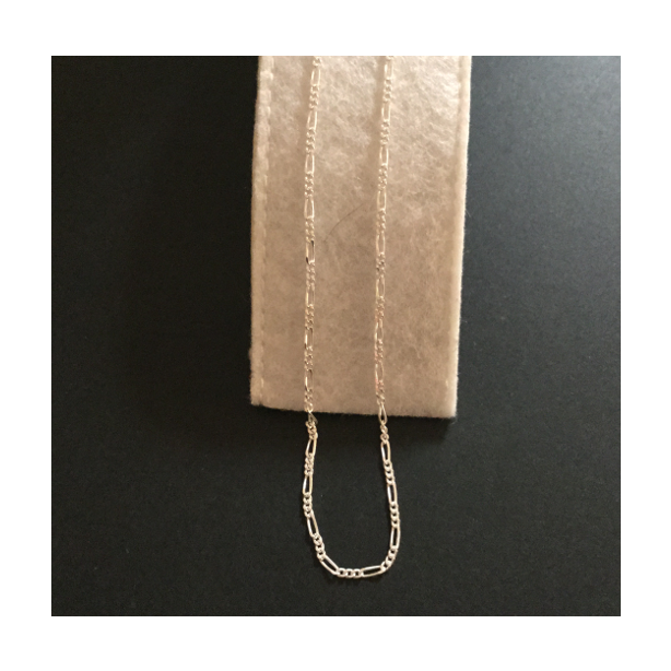 Figaro - 50cm Sterling Silver Chains