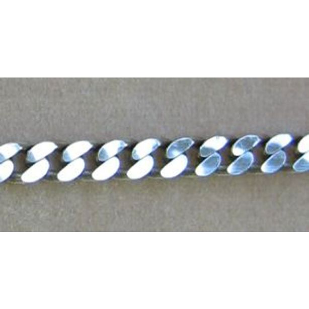 Curb - 60cm Sterling Silver Chains