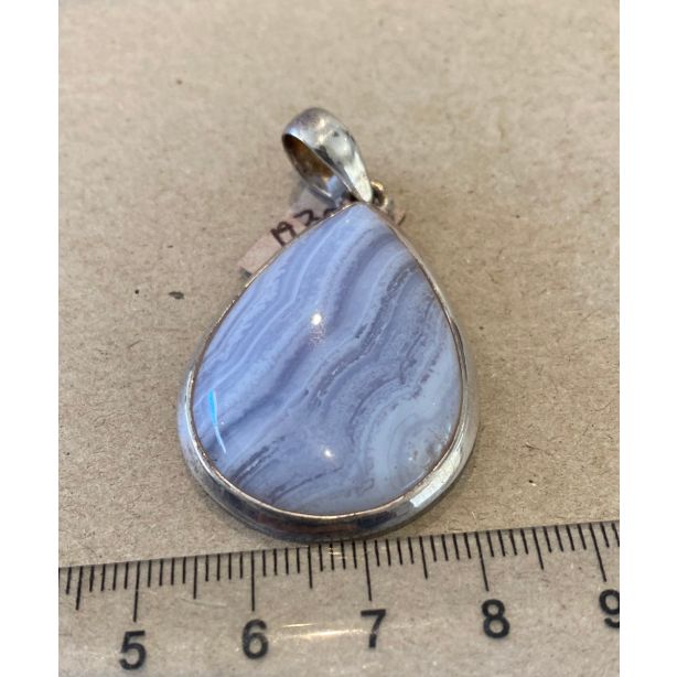 Blue Lace Agate Pendant A305
