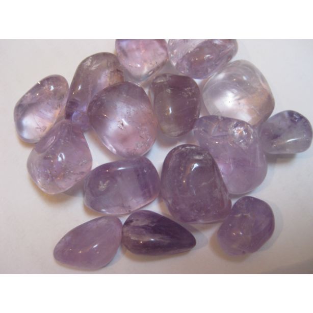 amethyst tumbled stone