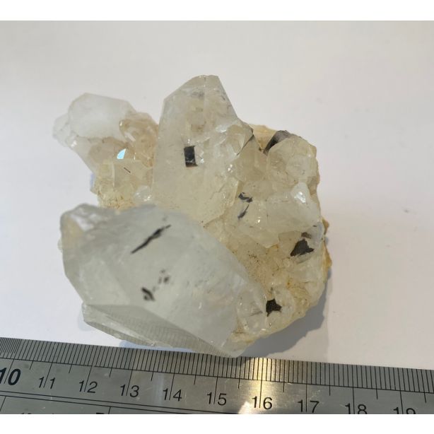 Clear Quartz with Hematite Inclusion BI60