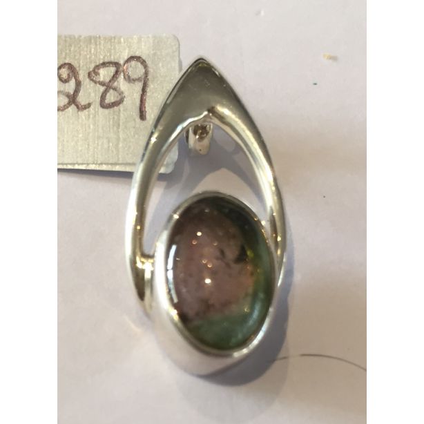 Watermelon Tourmaline Pendant BT122