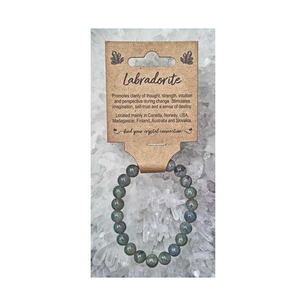 Labradorite 8mm Bracelet MBE273