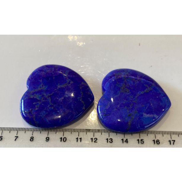 Purple Howlite Heart CC189