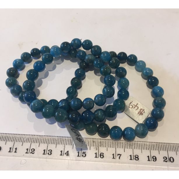 Blue Apatite Bracelet CC257