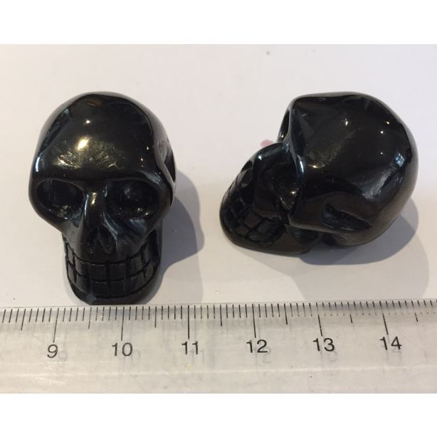 Jet Small Skull CC261