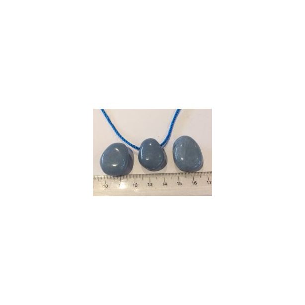 Angelite Tumbled Stone Pendent CC279