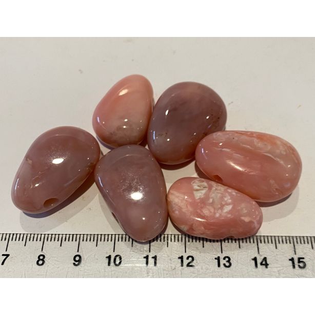 Pink Opal Tumble Pendant CC40