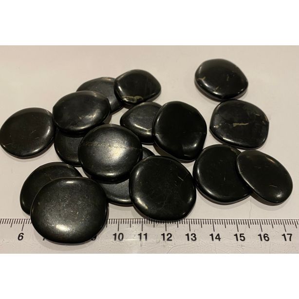 Shungite Small Flat Stone CC426
