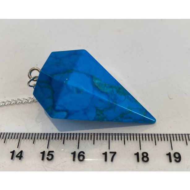 Blue Howlite Pendulum CC79