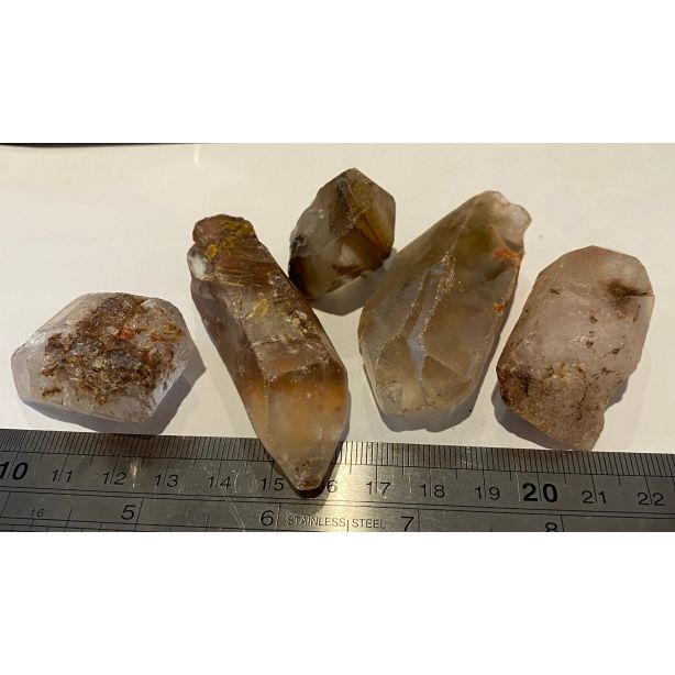 Amphibole Angel Quartz Rough Points CC990