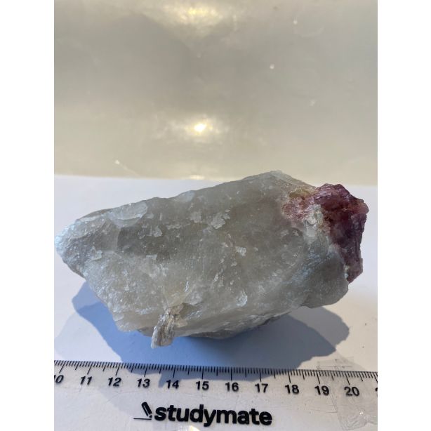 Tourmaline Pink in Smokey Quartz CM352A