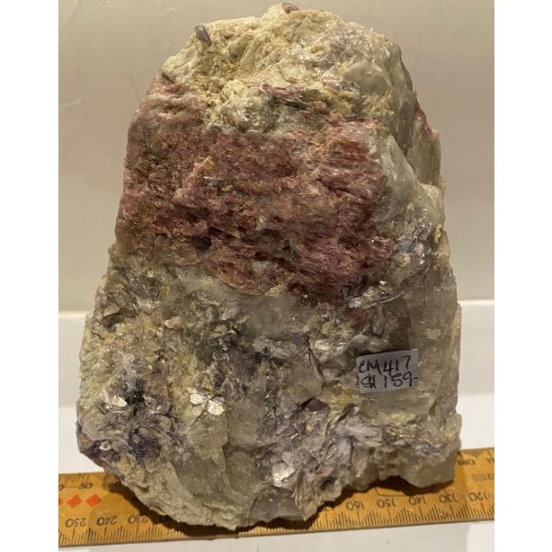 Pink Tourmaline and Quartz CM417