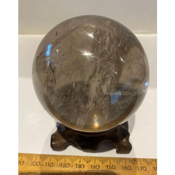  Smokey Quartz Sphere CM441
