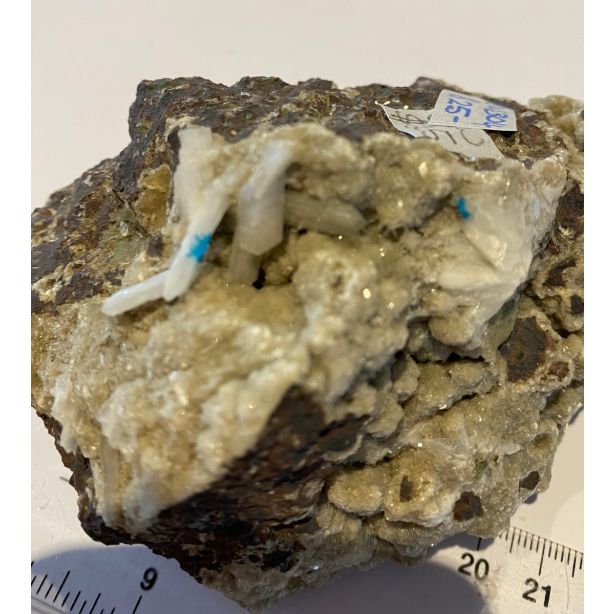 Cavansite on Apophyllite CW304