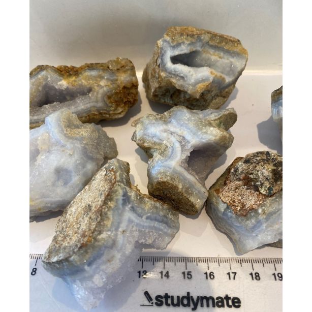 Blue Lace Agate Rough 100+ grams FL366