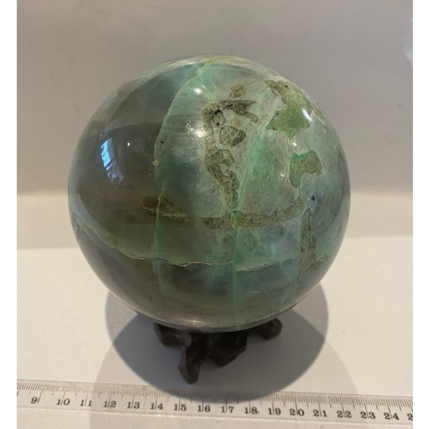 Moonstone Green Sphere CW461