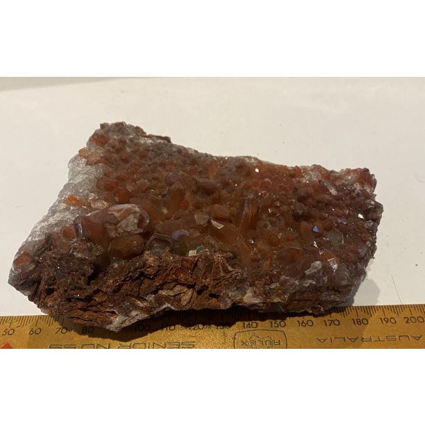  Red Quartz Clusters CW577