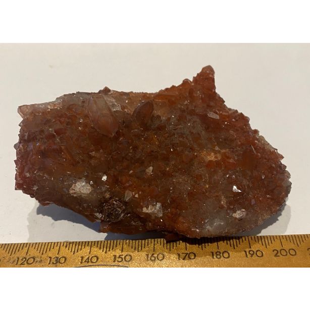  Red Quartz Clusters CW580