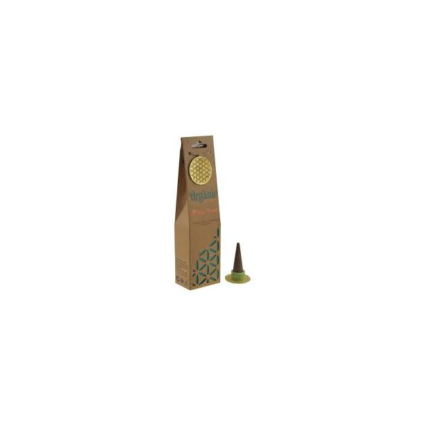  Organic Goodness Incense Cones White Sage
