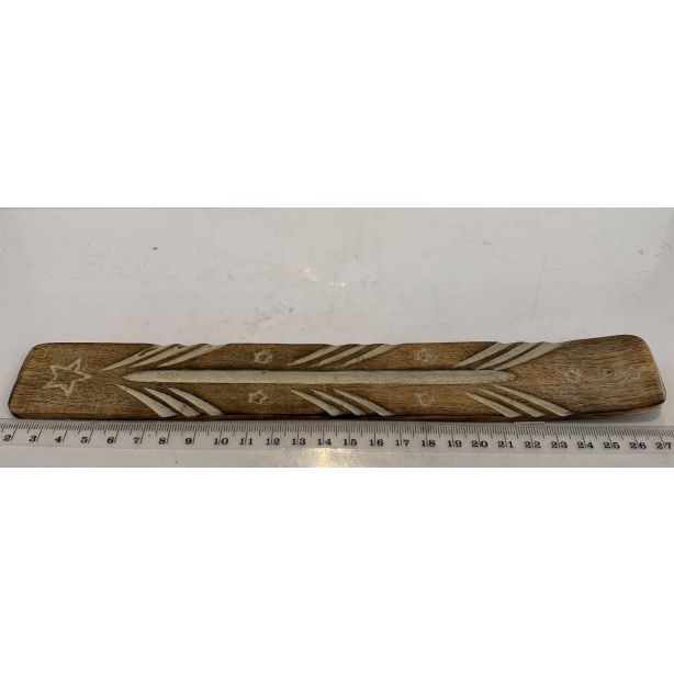  Wooden Ash Catcher, White E011