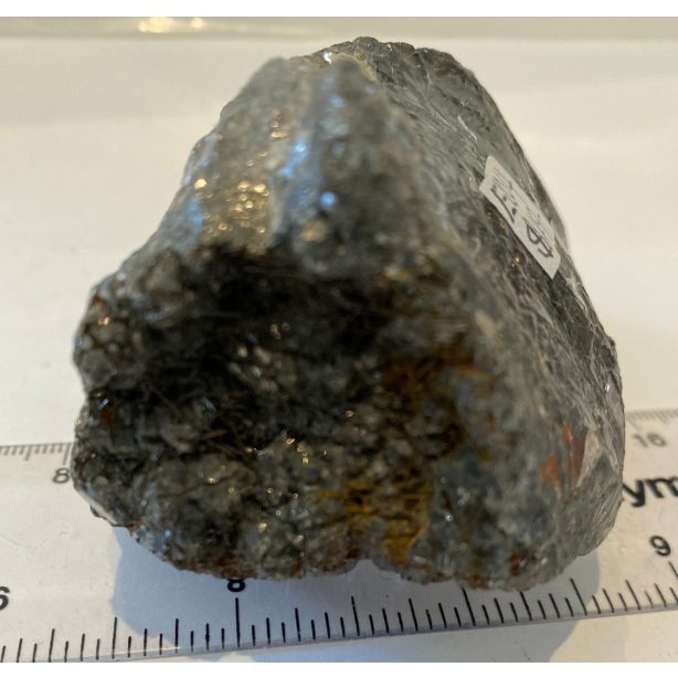 Graphite in Clear Quartz E204