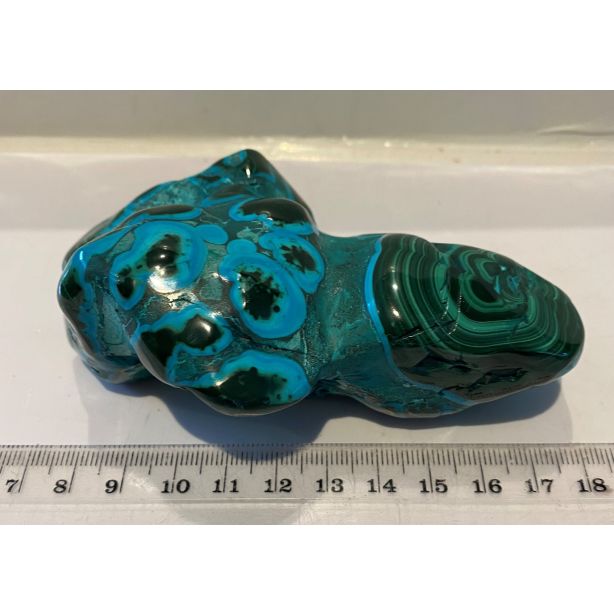 Chrysocolla and Malachite FL289