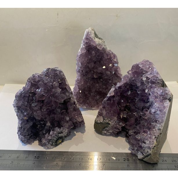  Amethyst Cluster Cut Base FL60