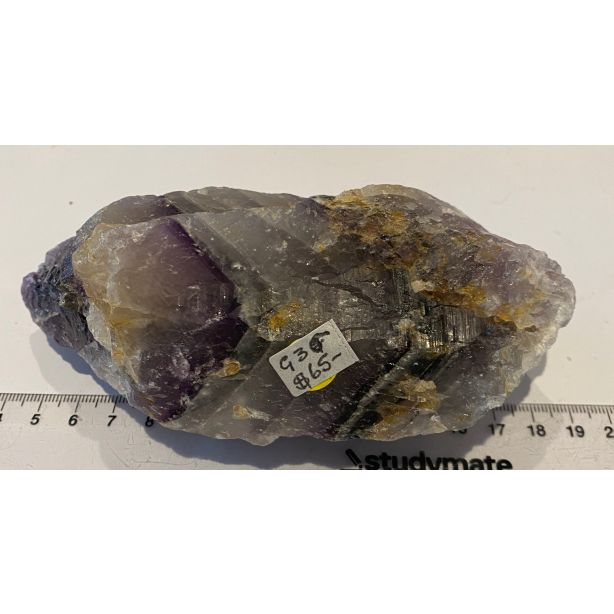 Chevron Amethyst Rough G35