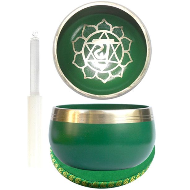 Heart Chrakra Gift Green 7.5 cm WIA06