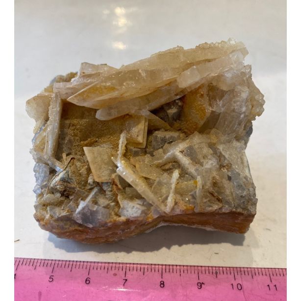  Barite on Celestite GT175