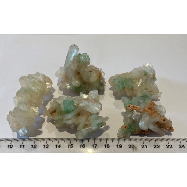 Green Apophyllite on Stilbite GT266