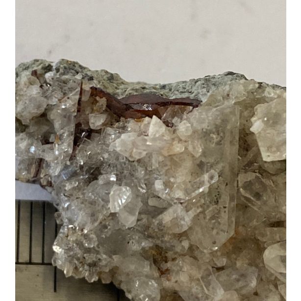  Brookite in Quartz GT505