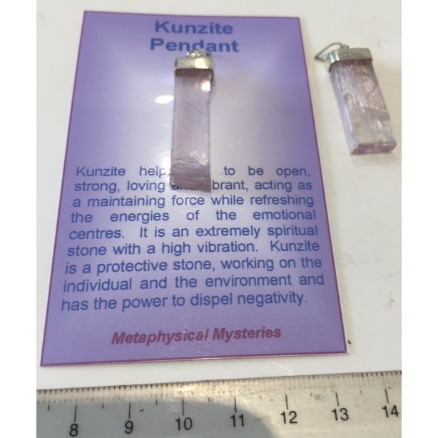 Kunzite Pendant IEC446