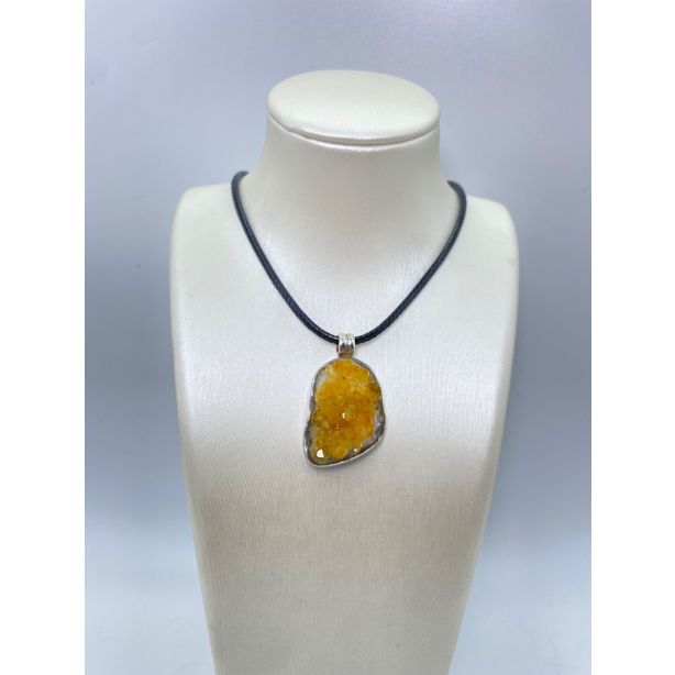 Rough Citrine Pendant PJ597A