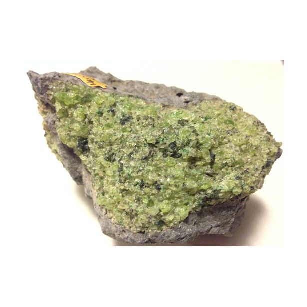 Olivine , Peridot on Basalt CW122