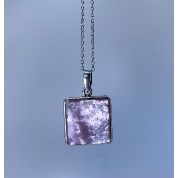 Lepidolite Pendant CC103
