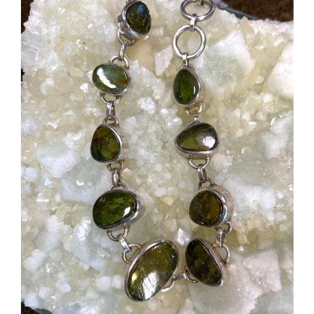 Green Tourmaline Braclet G56