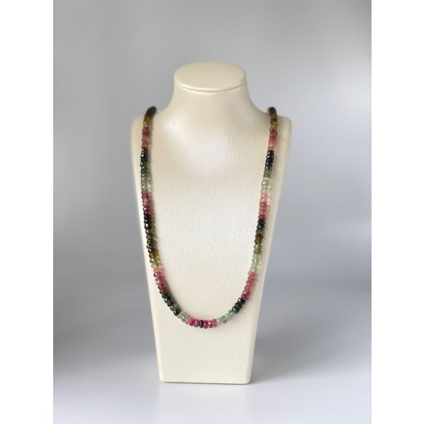 Multi Colour Tourmaline Necklace PJ024G