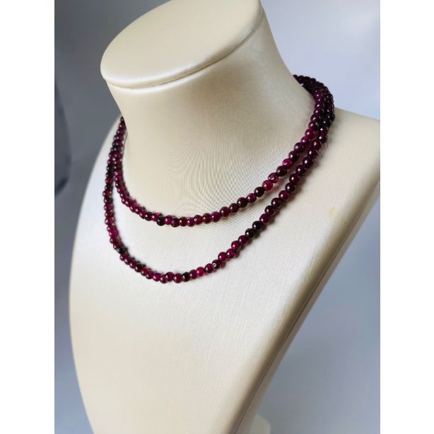 Rhodolite Garnet Necklace PJ003