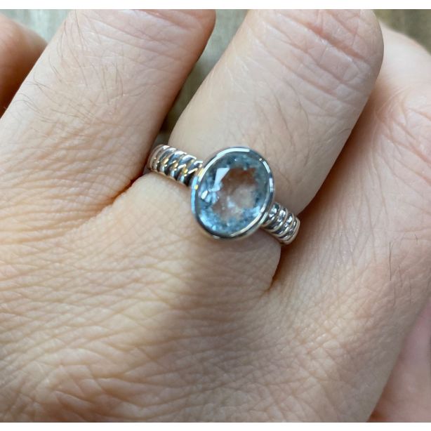 Aquamarine Ring PJ637