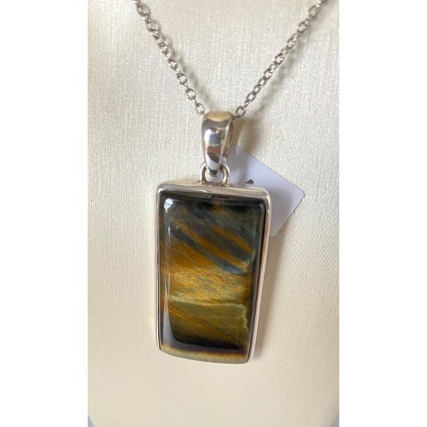 Hawk's Eye Pendant PJ717