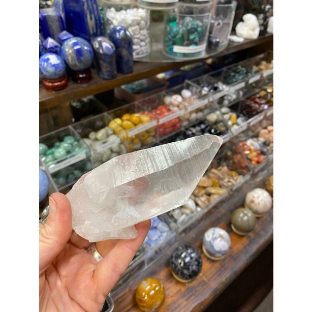 Clear Quartz  Lemurian Point CM578