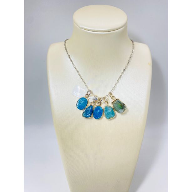 Blue Apatite Pendant PJ595