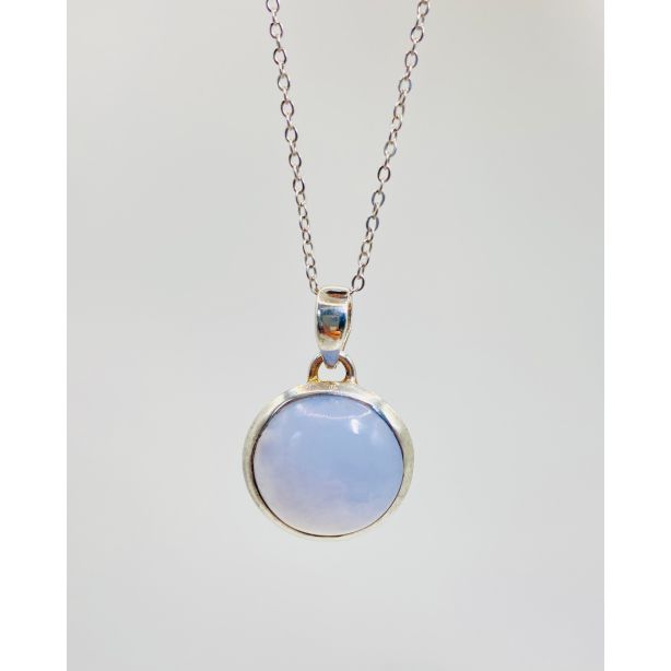 Blue Chalcedony Pendant TH144
